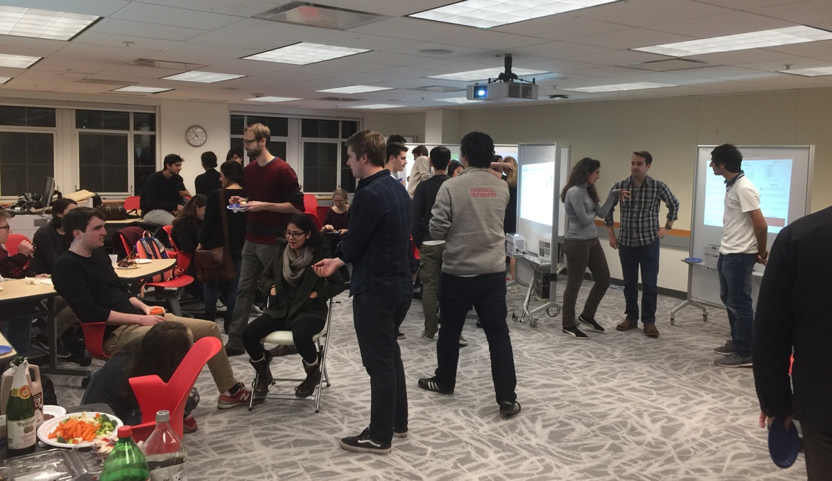 Have Poster Session, Will Travel