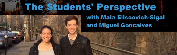 Podcast #23: The Students' Perspective with Maia Eliscovich-Sigal and Miguel Goncalves