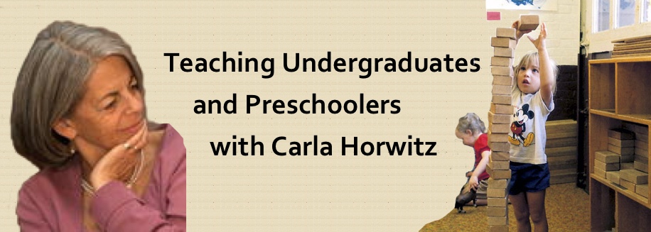 Podcast #11: Teaching Undergraduates and Preschoolers with Carla Horwitz